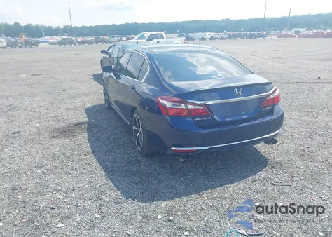 2016 Honda Accord Sport из США, поврежденный, VIN 1HGCR2F55GA186254